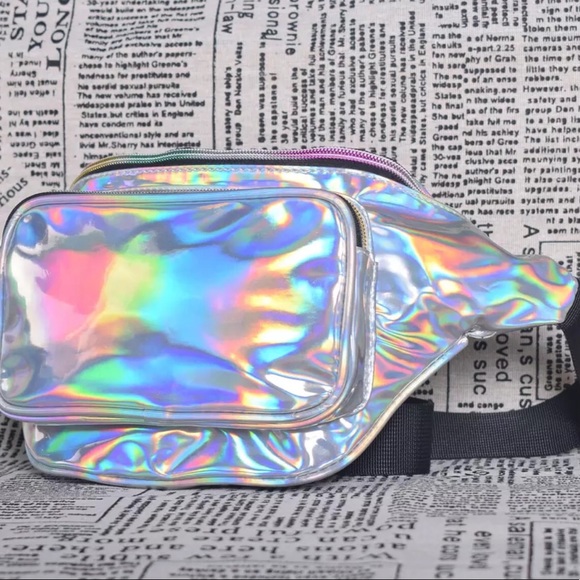 Silver Hologram fanny pack - Picture 2 of 4
